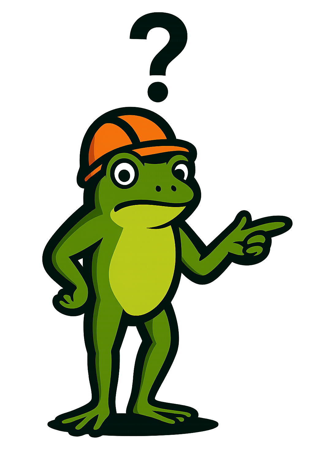 Žaba sa znakom pitanja